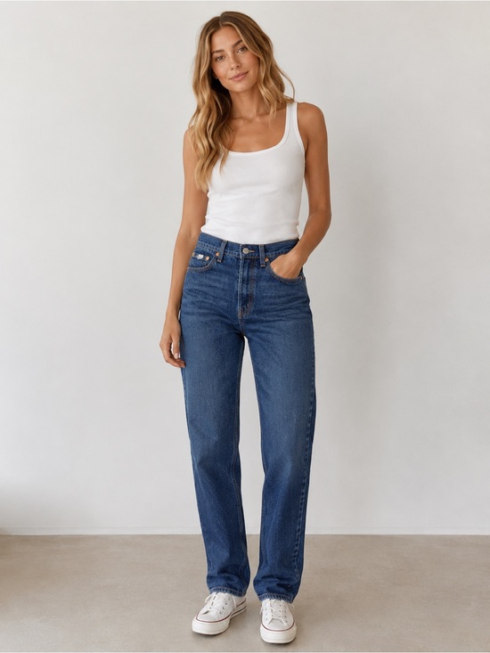 Levi's Denim - Levi's Ribcage Straight jeans